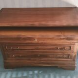 Louis Philippe chest of drawers in walnut