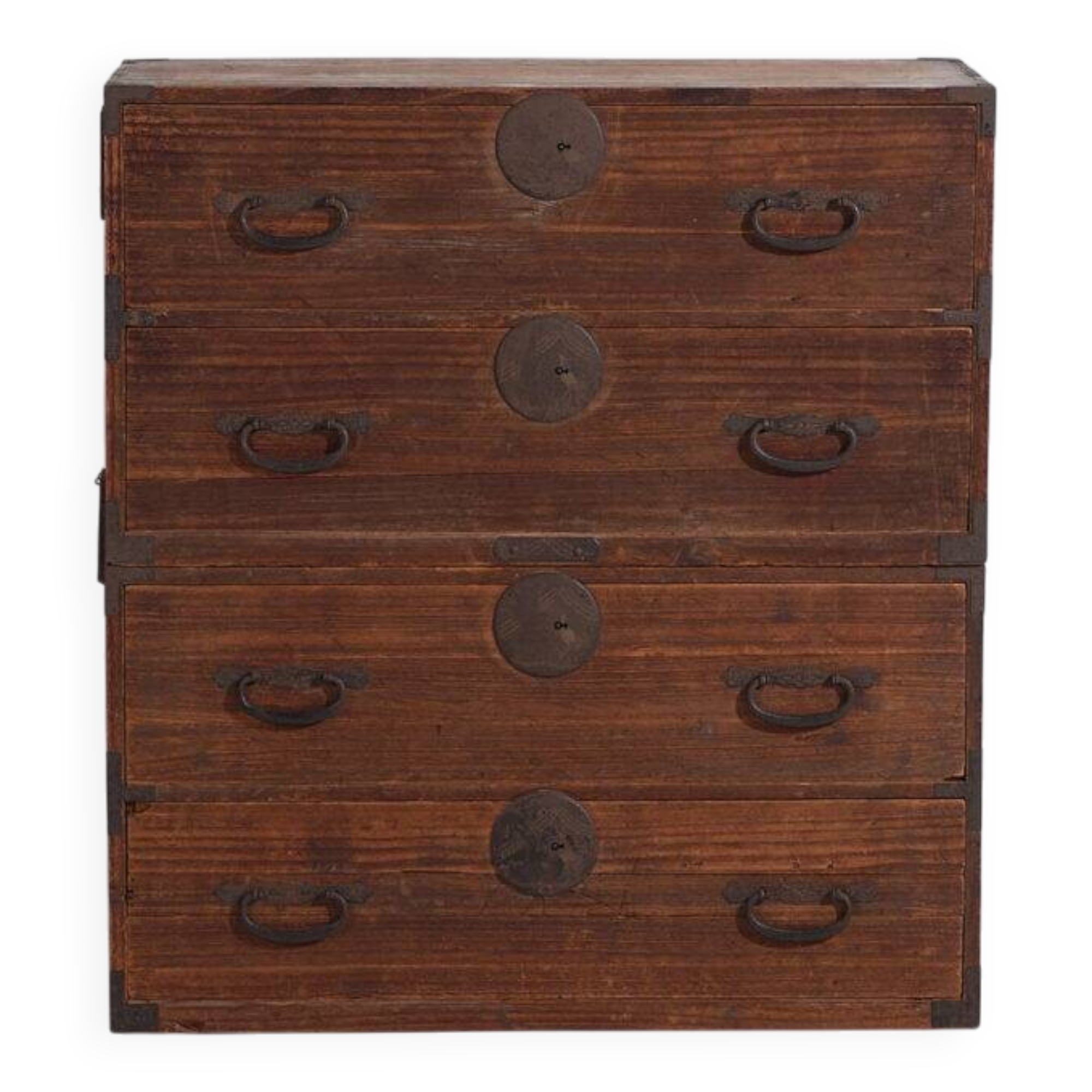 Antique Japanese Tansu Chest – Meiji / Taishō Period (c.1868-1926) #5