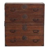 Antique Japanese Tansu Chest – Meiji / Taishō Period (c.1868-1926) #5