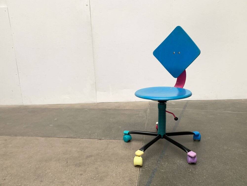 Postmodern German swivel office chair by Impac, 1992