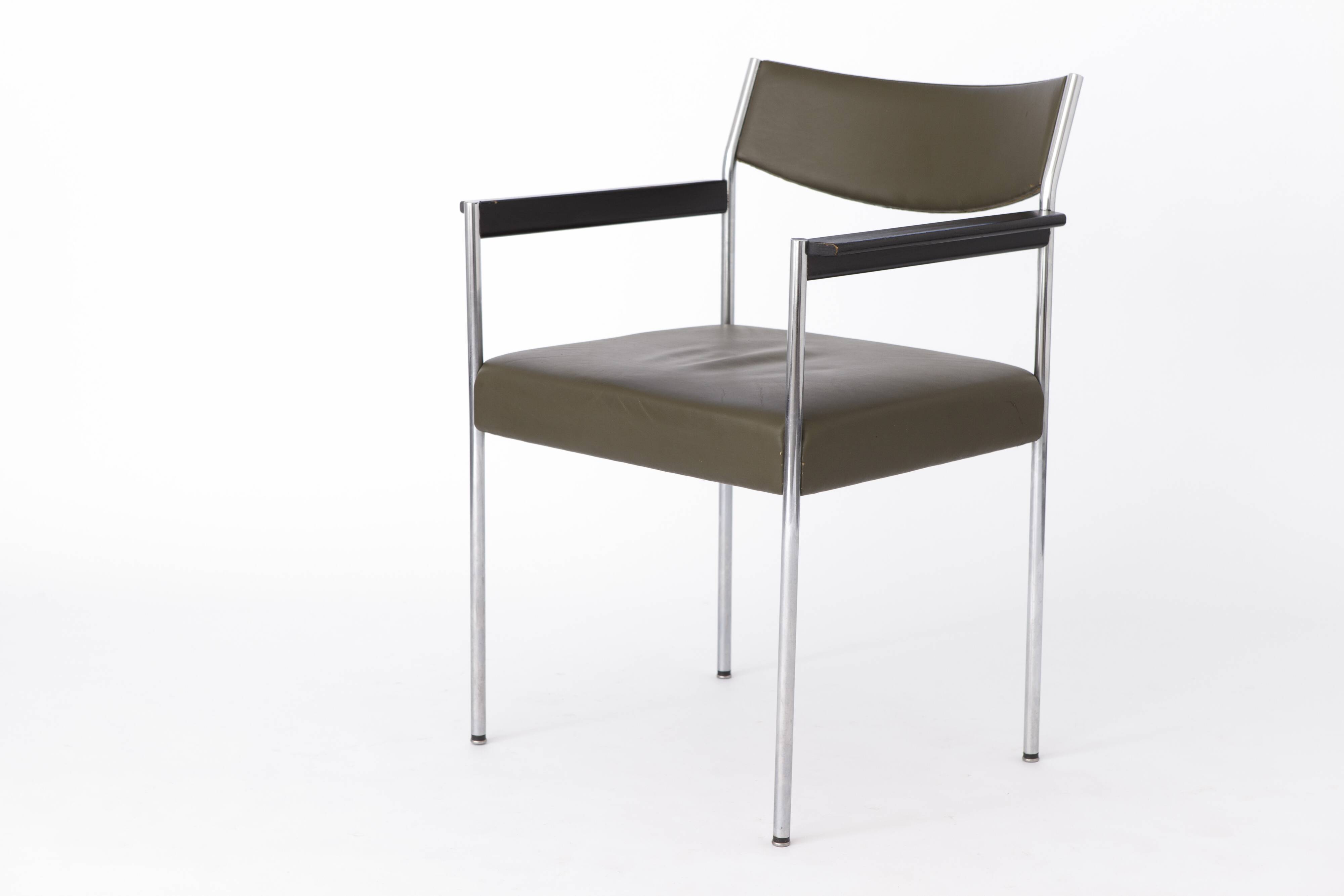 2 Fauteuils Vintage par Edlef Bandixen pour Kusch & Co, 1970, Allemagne