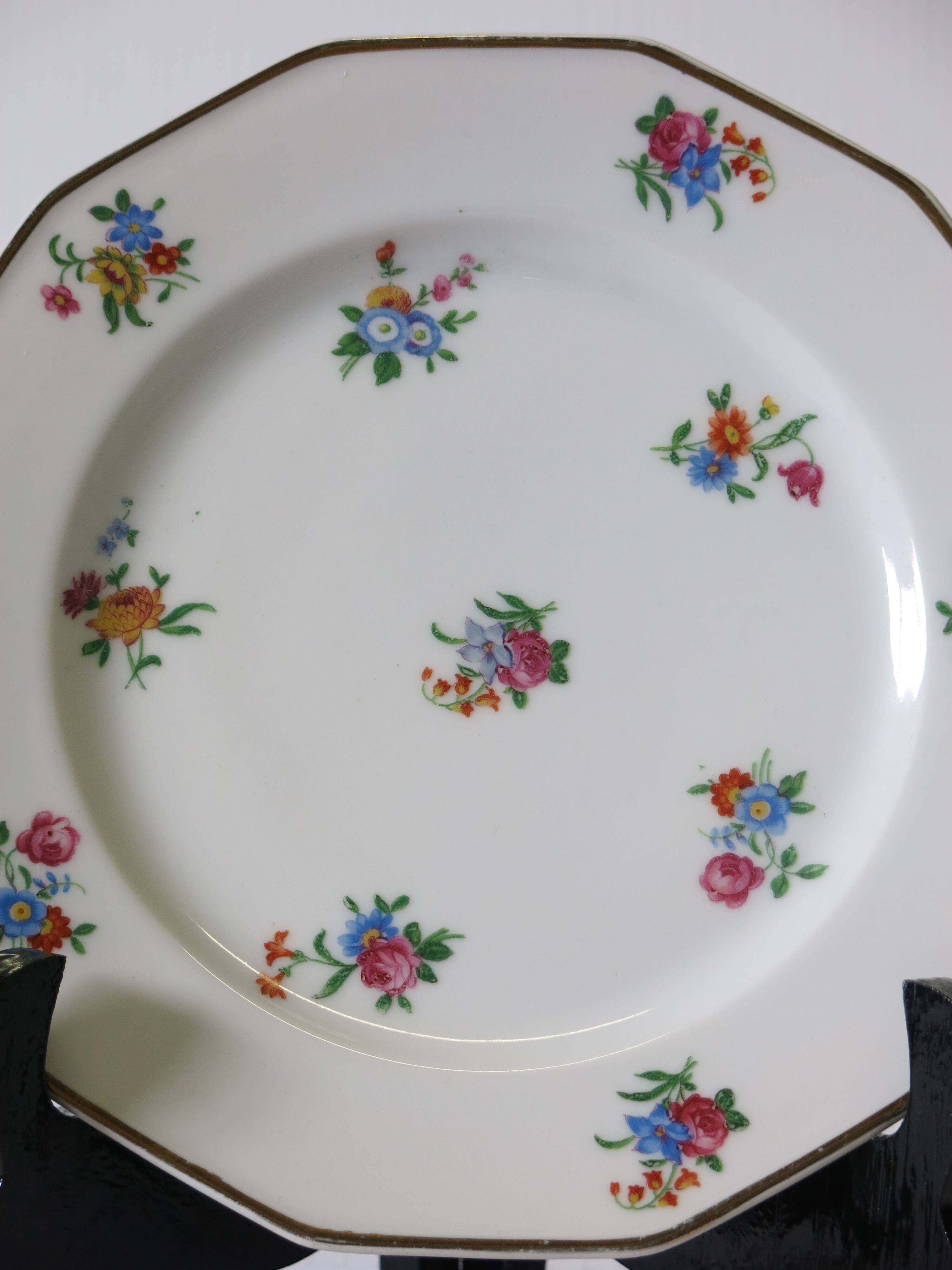 6 porcelain dessert plates from Pil Limoges in very good condition