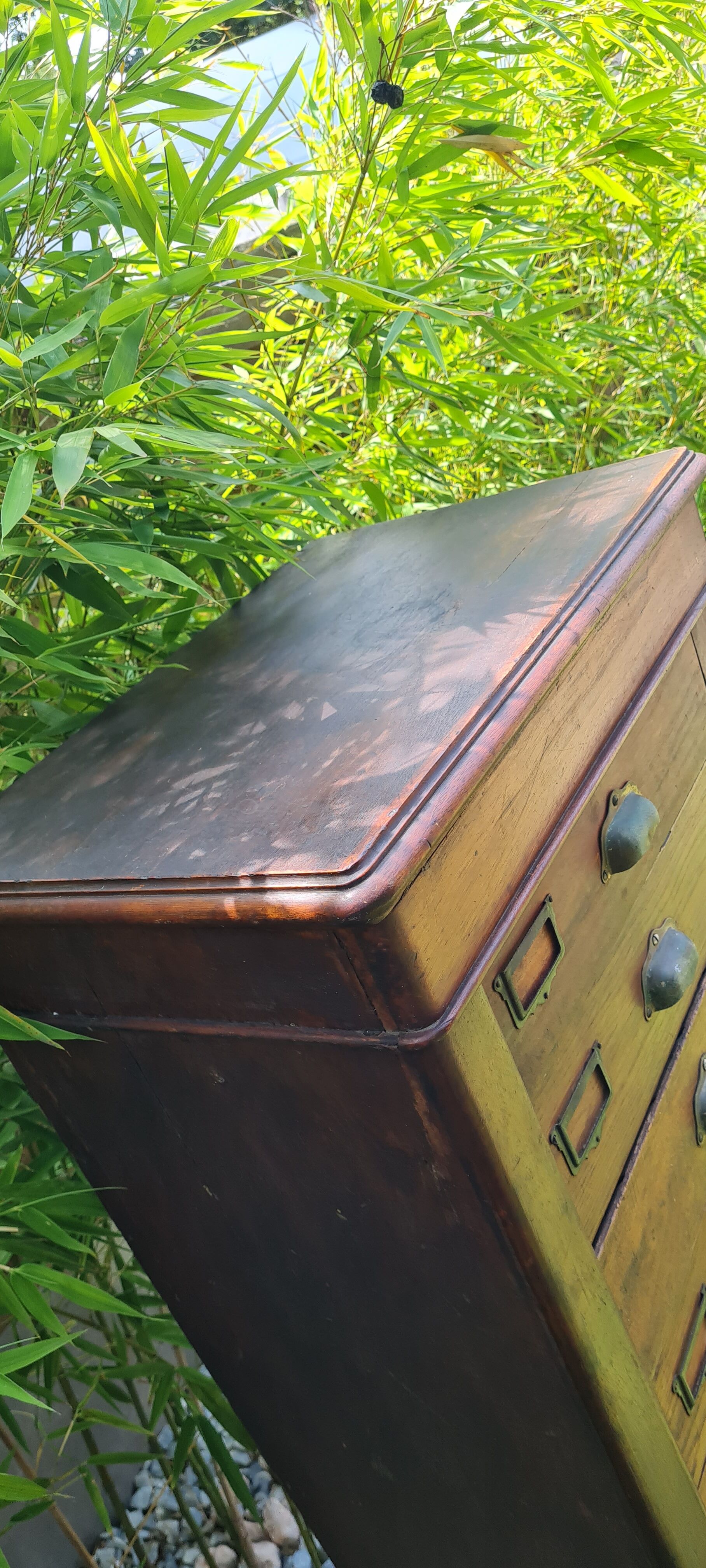 Old furniture with drawers