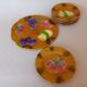 Cake service in slipware Salins les Bains