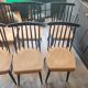 Series of six chairs Fanett by Ilmari Tapiovaara 1960