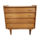 Commode vintage pieds fuseau