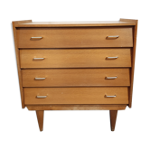 Commode vintage pieds fuseau