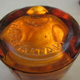 6 glasses yellow "smoked"