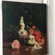 Still life oil on canvas XX ieme