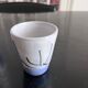 6 ceramic cups hand painter