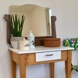 Art deco style mirror 1930 -   55x75cm