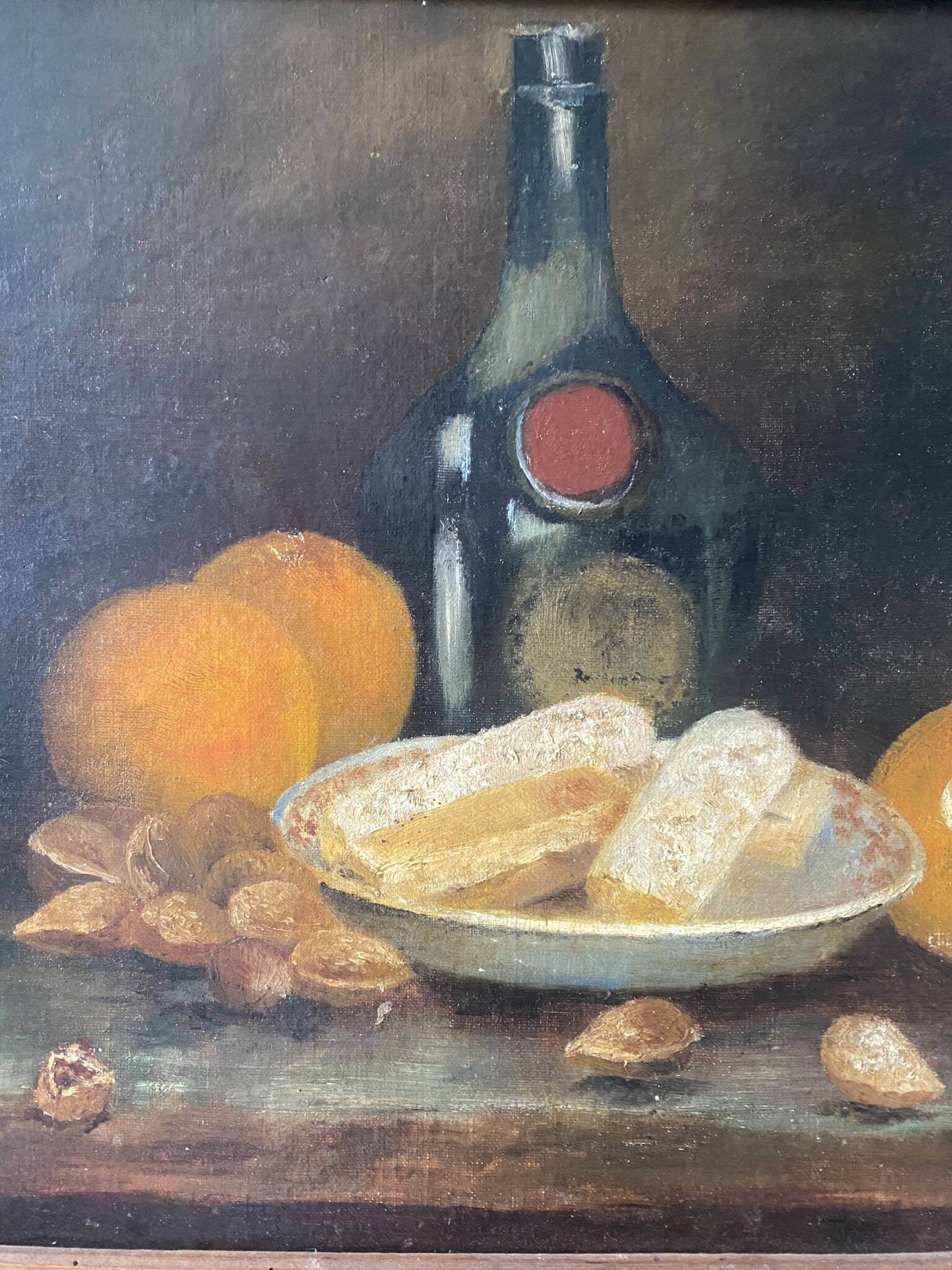 Nature morte aux fruits de la fin du XIXème siècle