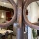 Porte manteau perroquet pivotant style bistrot 1960