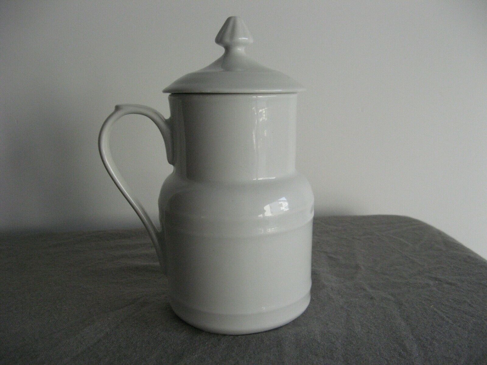 Apilco white porcelain chocolate pot