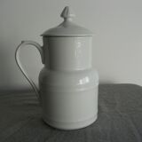 Apilco white porcelain chocolate pot