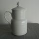 Apilco white porcelain chocolate pot
