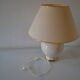 Lampe de table ceramique craquelee