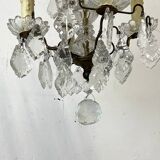 Early 20th century chandelier in bohemian crystal