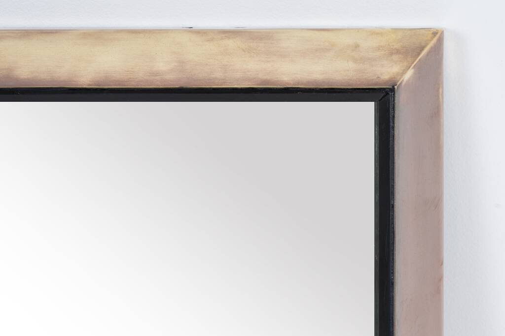 Luigi Fontana. Polished metal mirror. 1960s.
