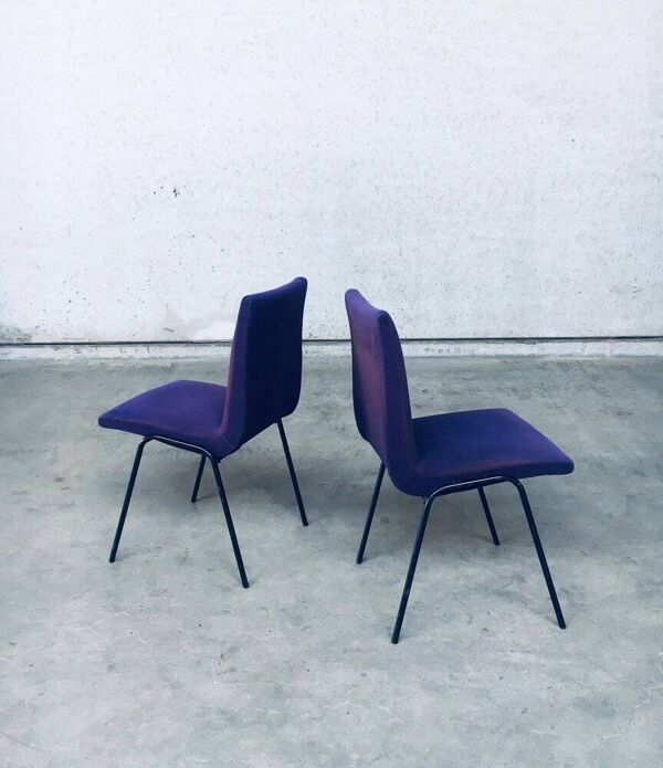 Set of Mid-Century Modern Robin Chair Set by Pierre Guariche for Meurop, Belgium, 1950s