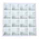 Wooden shelf – 16 compartments