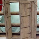 Porte ancienne en teck