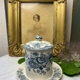 English earthenware jam stamped "Crown Ducal" old Bristol model