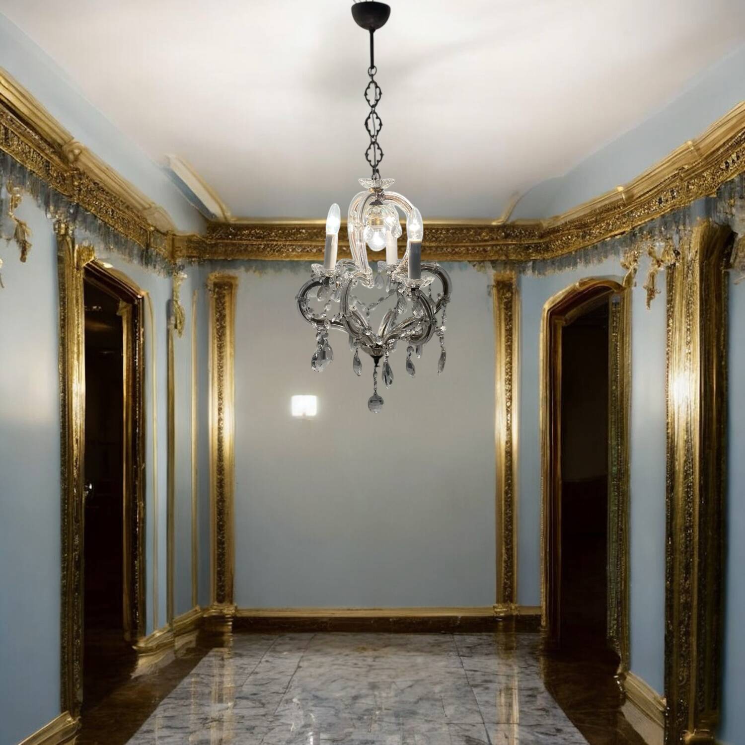 Crystal Maria Teresa Chandelier 1950’s
