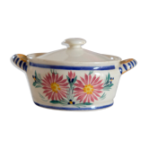 Sugar pot sugar sugar earthenware Quimper antique