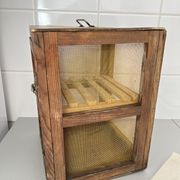 Old wooden pantry