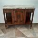 Sideboard - 1920 - art deco - 1 door - 2 drawers - gray marble top