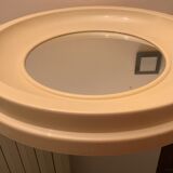 Vintage plastic round mirror