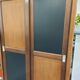 Wardrobe wardrobe sliding doors vintage 1960s