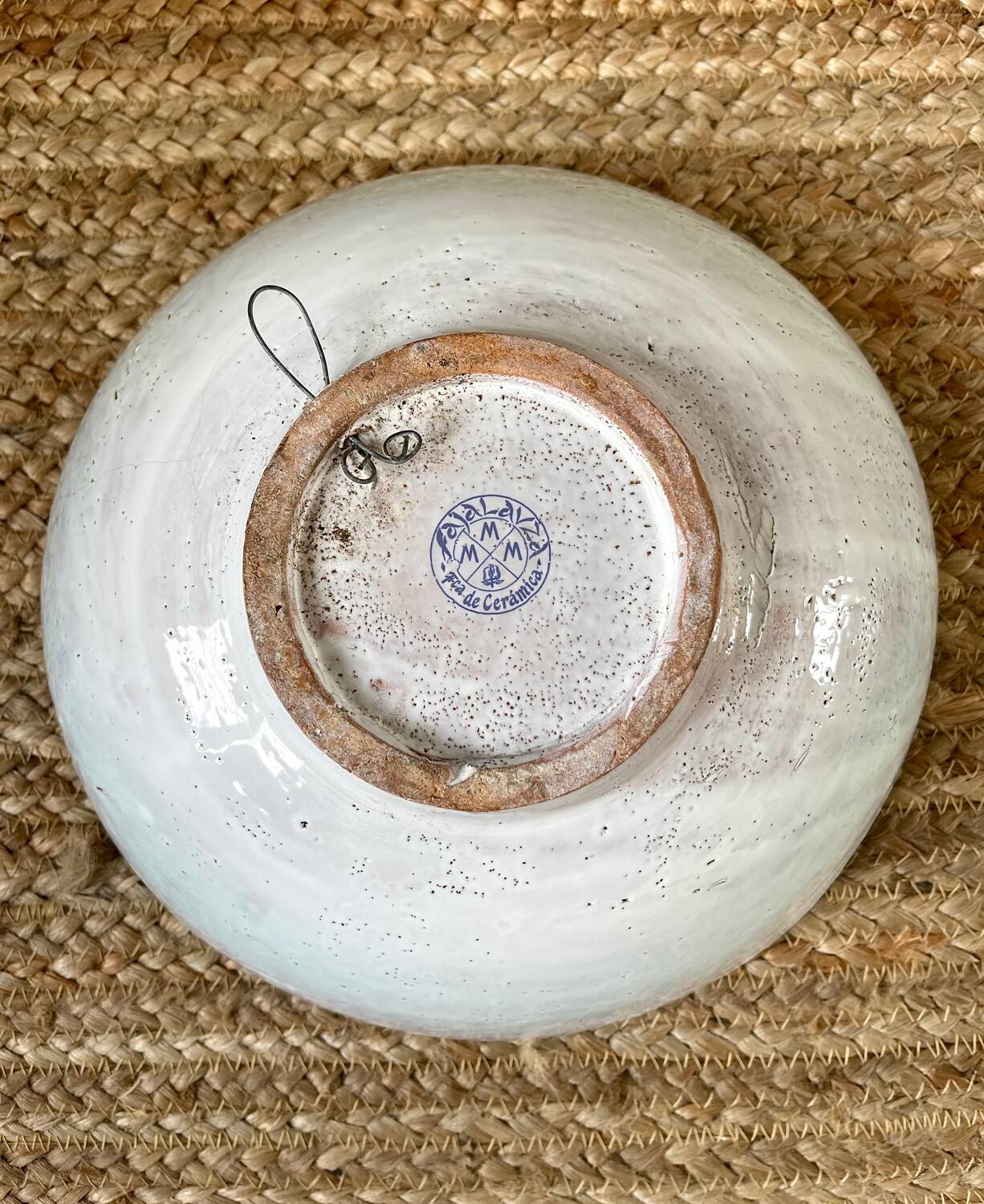 Lebrillo salad bowl from Fajalauza.