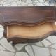 Late 19th century walnut console table