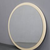 1970s Round Mirror , Italy