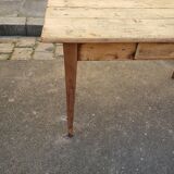 Farm table or "hiss" desk