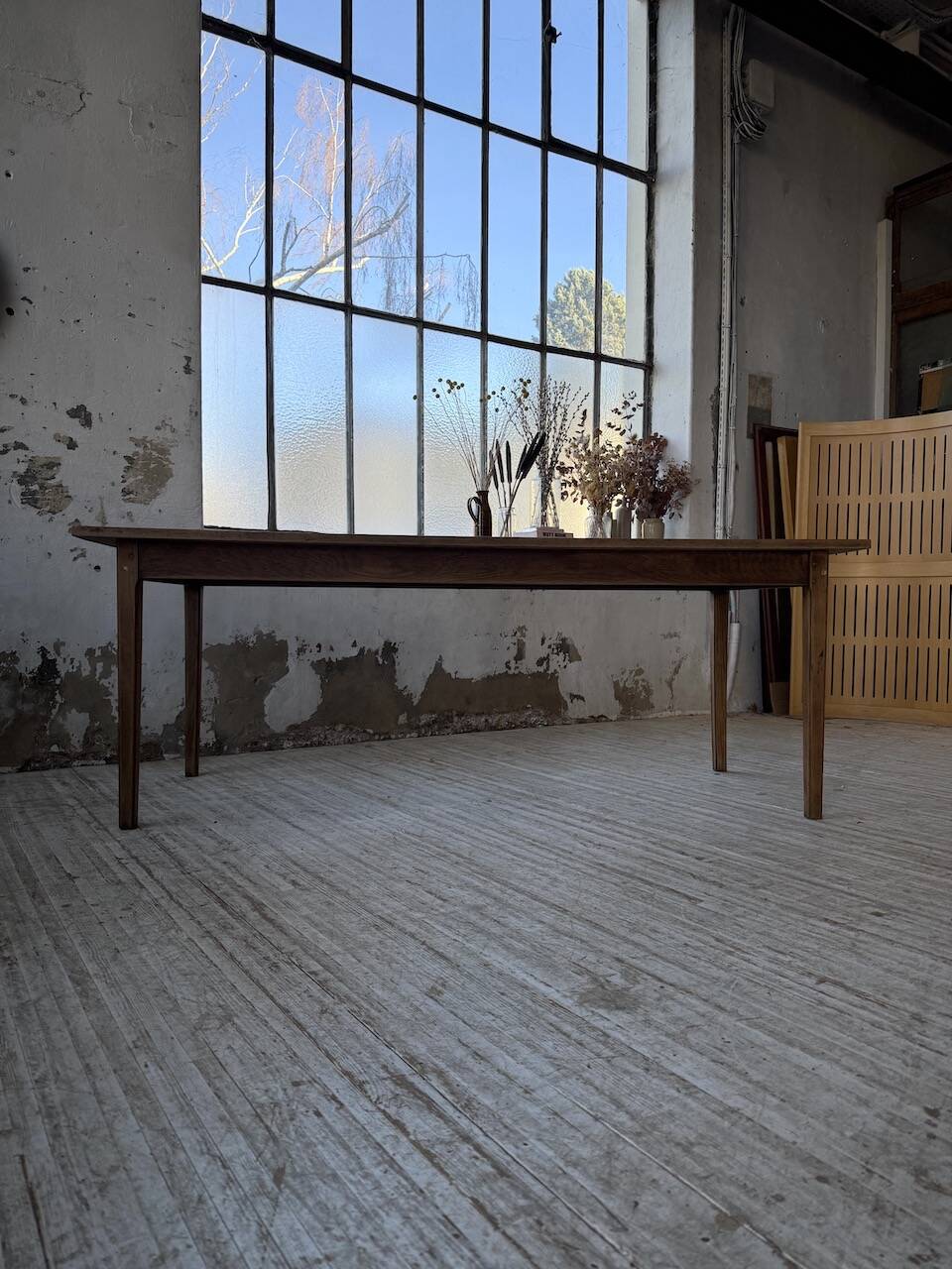 Oak farmhouse table 200cm