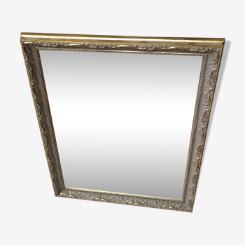 Golden mirror 35x45cm