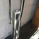 Seventies chrome floor lamp with three arms