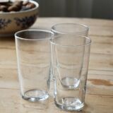 3 Vintage Beer / Pint Glasses - 1950s