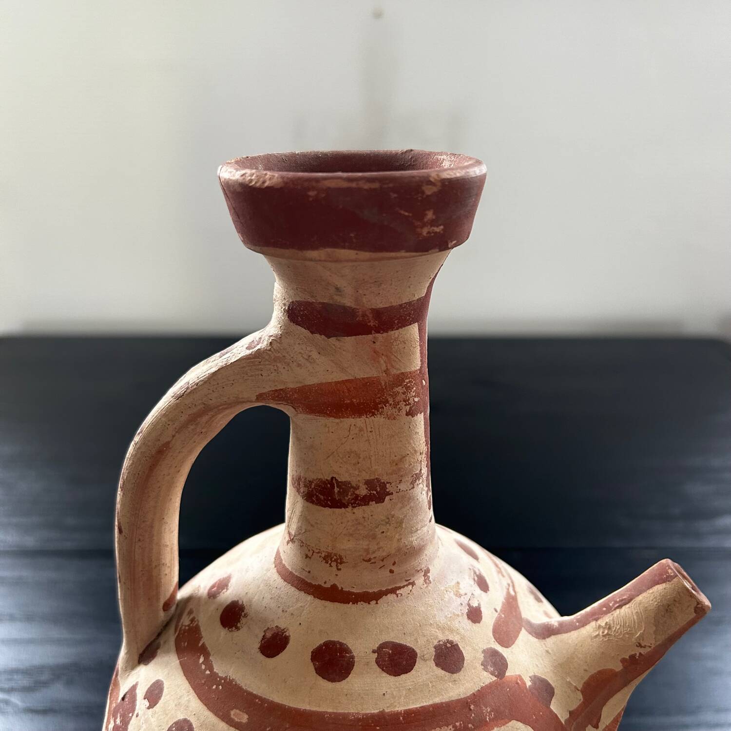 Ethnic decor jug