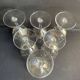 6 verres à eau - cristal taillé – cristalleries royales de champagne