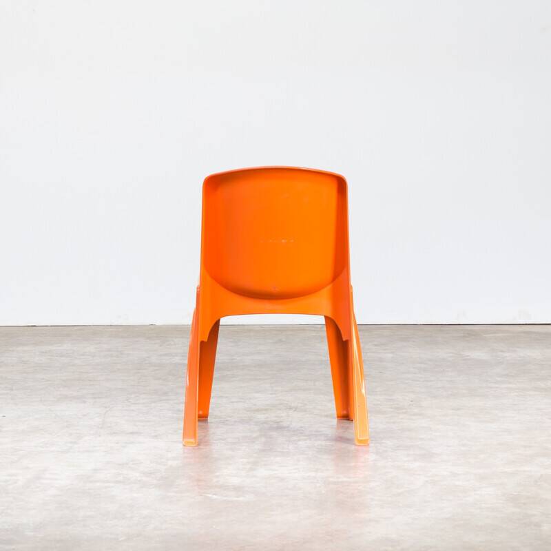 Gilac orange design chair