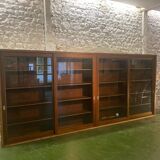 Large glass library