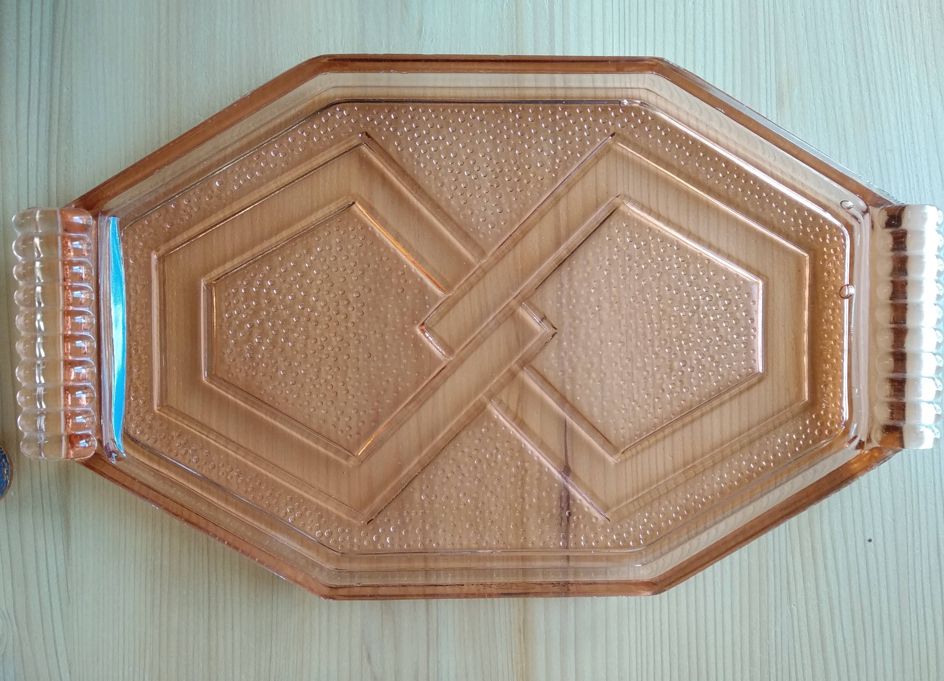Art Deco liqueur service with boat motif