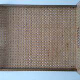 PLEXIGLASS TRAY AND 6 COASTERS YEAR 70