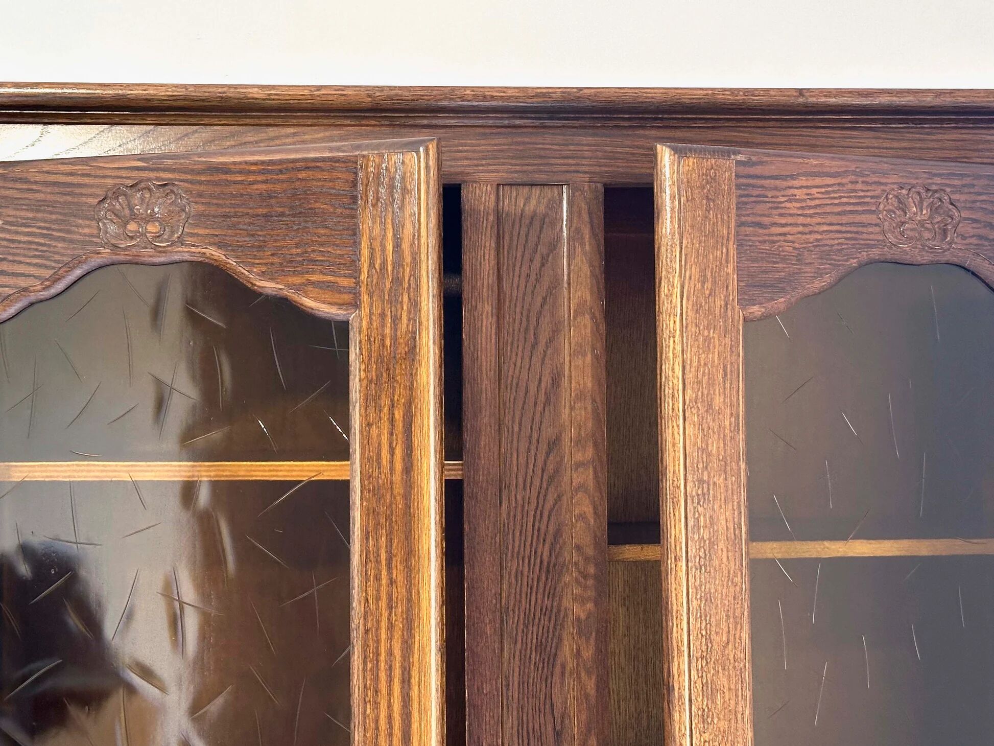 Solid oak library - Riskoff brand