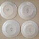 4 dessert plates in Saint Amand iron earth