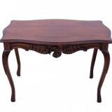 Table en noyer antique datant d'environ 1880, France. Après rénovation.